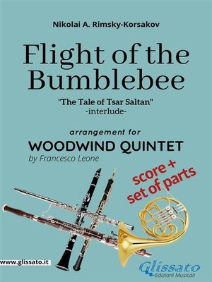 cover image of Flight of the Bumblebee--Woodwind Quintet Score & Parts